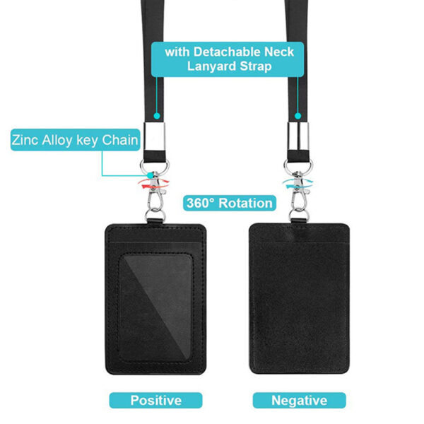 Vertical Card Holders With Lanyard Item No#11209 - Image 4
