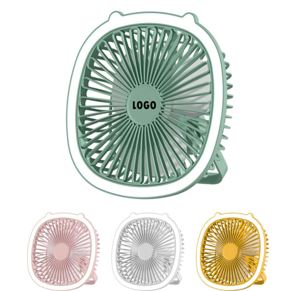 Rechargeable Small Ceiling Fan With Light Item No#11225