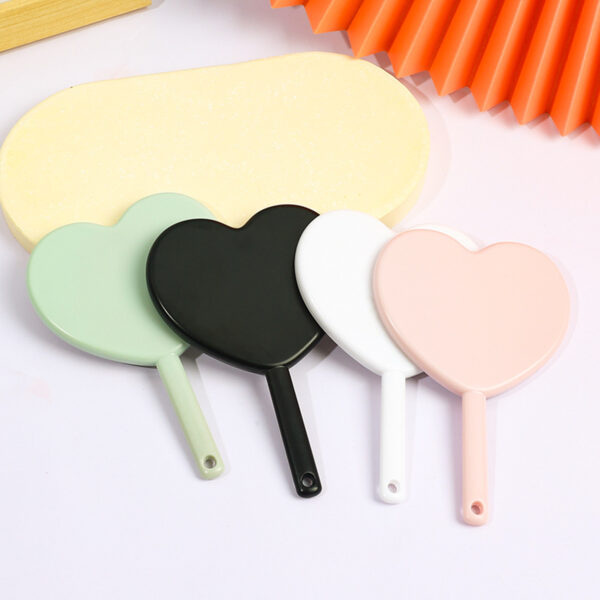 Heart-Shaped Handheld Mirror Item No#11228 - Image 3