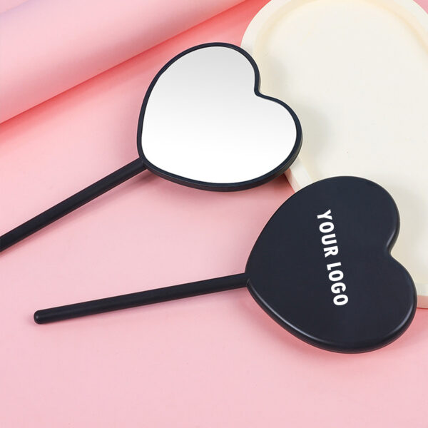 Heart-Shaped Mirrors With Handle Item No#11229 - Image 2