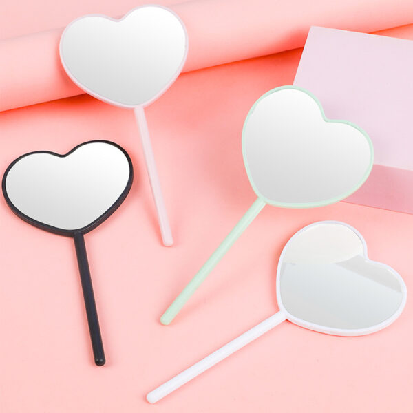 Heart-Shaped Mirrors With Handle Item No#11229 - Image 3