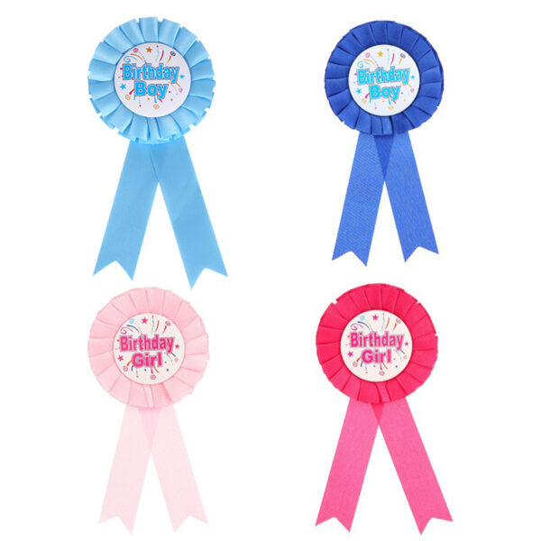 Satin Fabric Birthday Ribbon Item No#11237