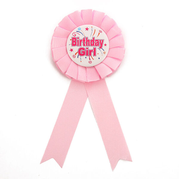 Satin Fabric Birthday Ribbon Item No#11237 - Image 3
