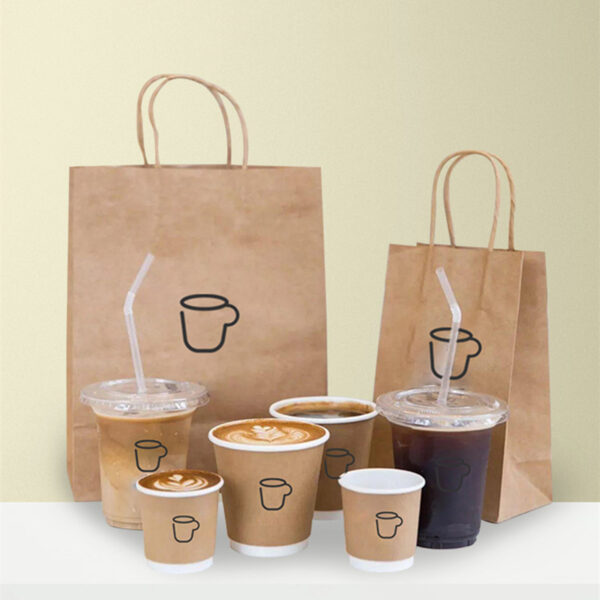 100Pcs 12 Oz Disposable Paper Coffee Cups Item No#11260 - Image 5