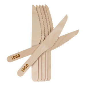Disposable Wooden Knifes -Pack Of 100 Item No#11267