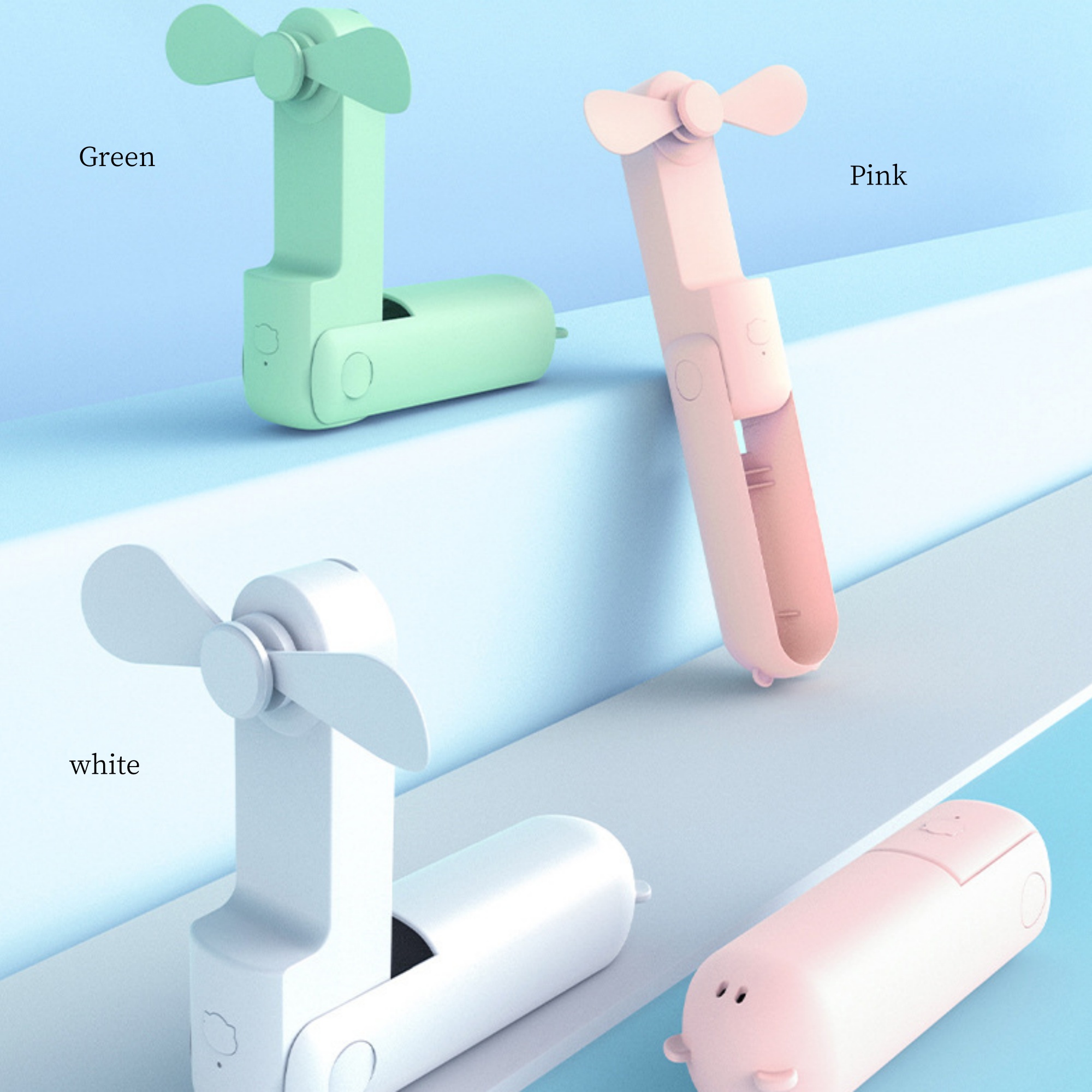 Handheld Mini Fan Item No#12011 - Image 2