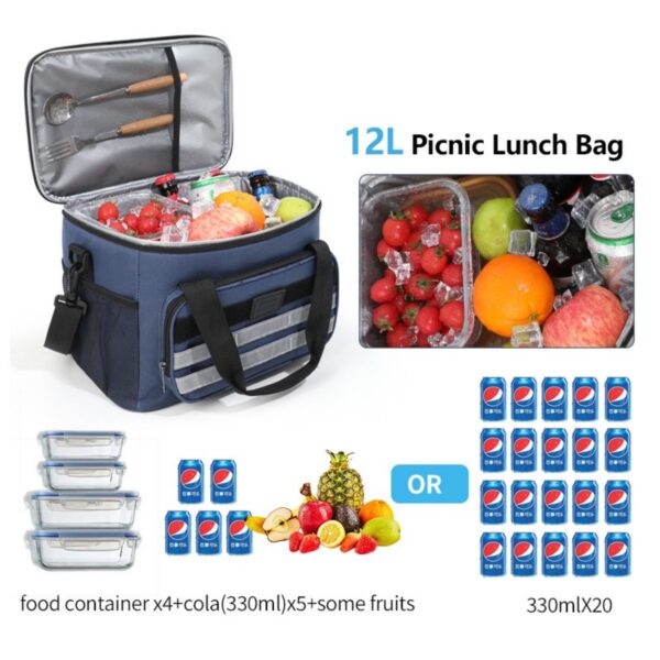 12L Portable Leakproof Cooler Item No#10766 - Image 4