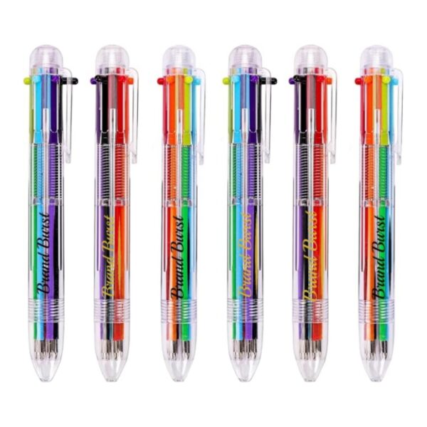 6-In-1 Multicolor Ballpoint Pen Item No#11302
