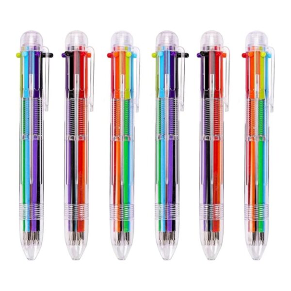 6-In-1 Multicolor Ballpoint Pen Item No#11302 - Image 2