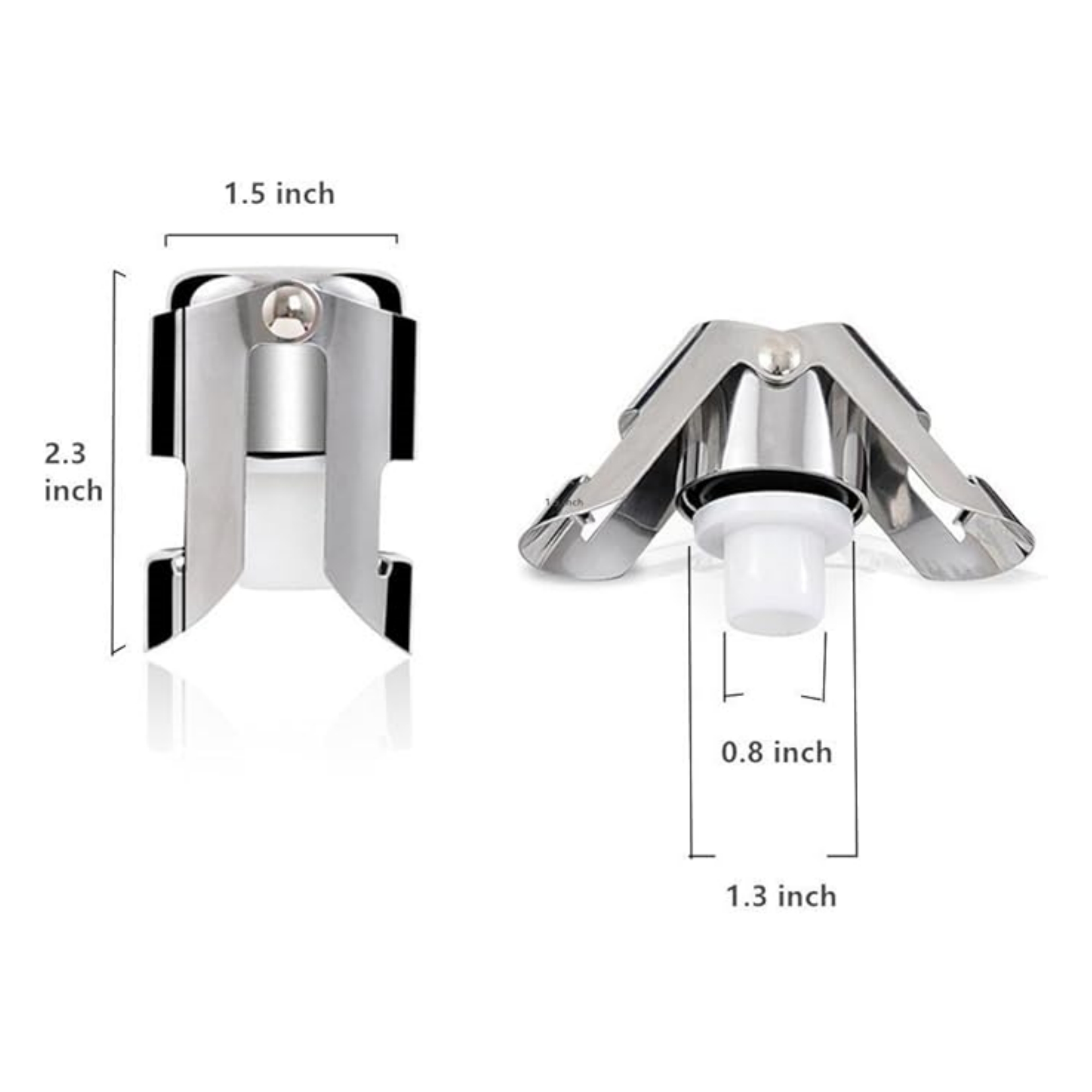 Champagne Sealer Stopper Item No#11305 - Image 3