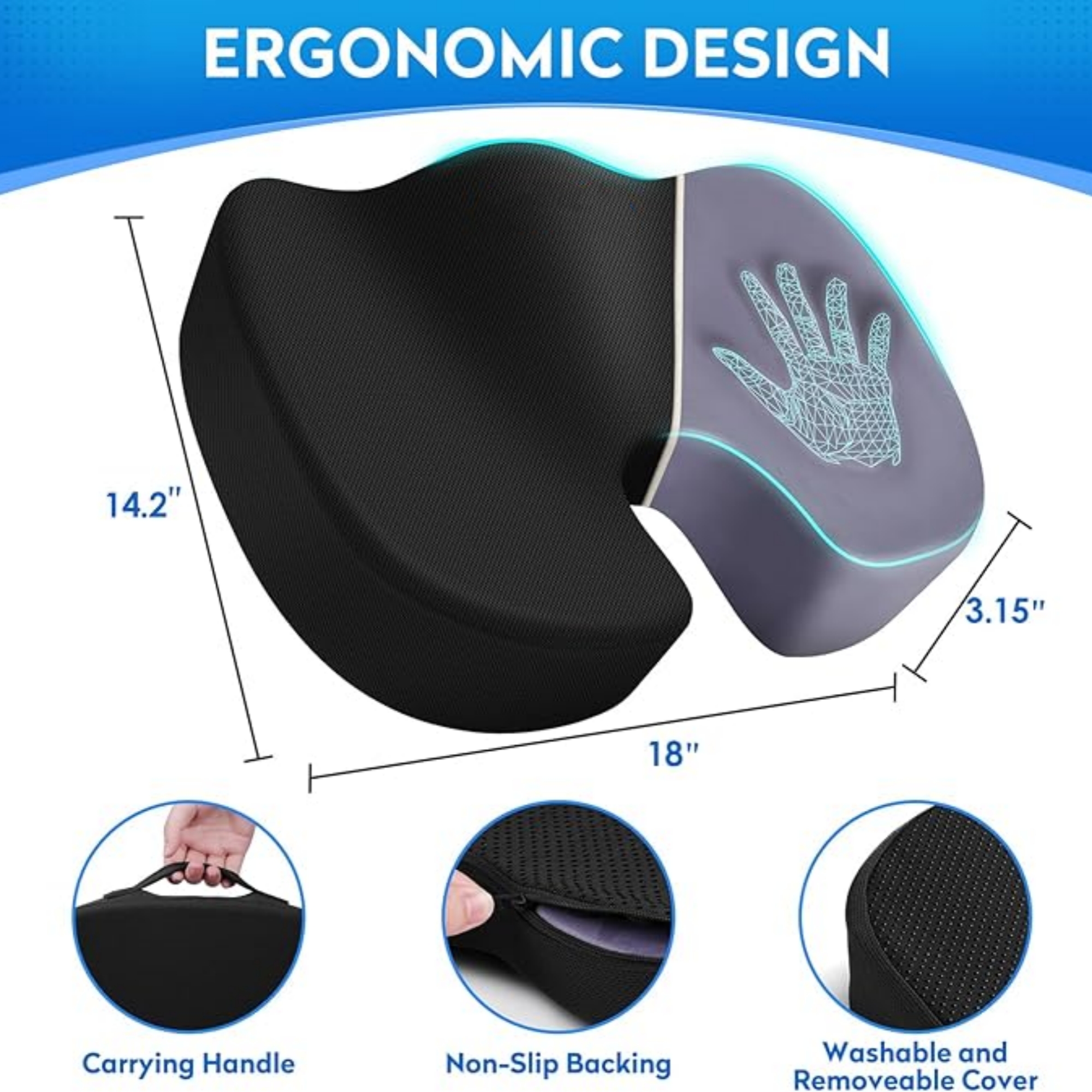 Seat Cushion Pillow Item No#11322 - Image 3