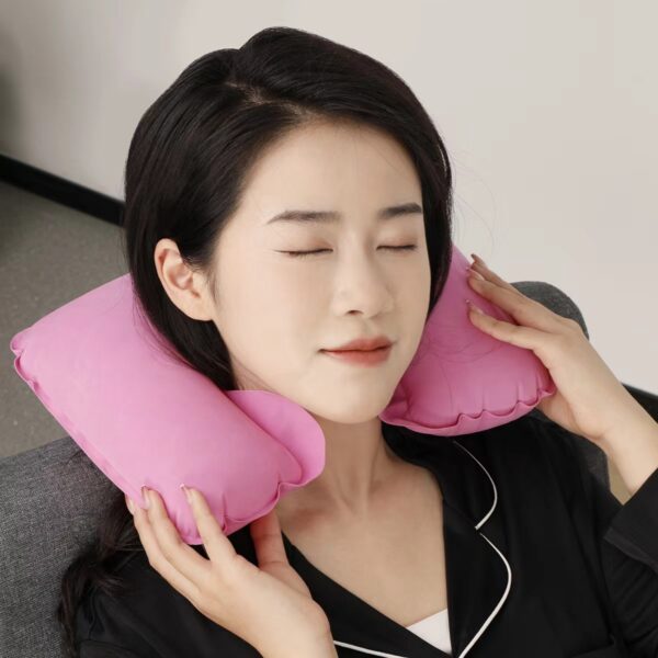 U-Sharp Inflatable Travel Pillow Item No#11328 - Image 4