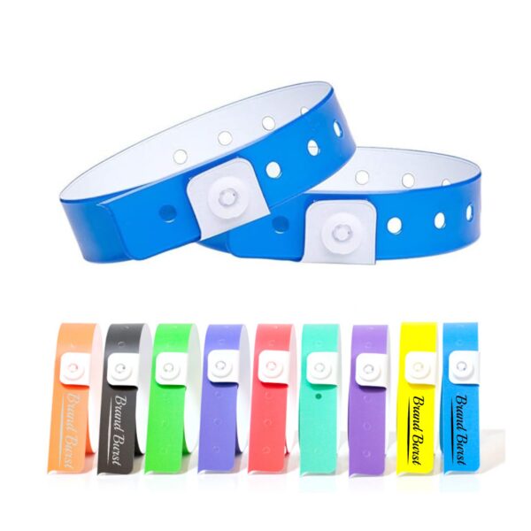 Disposable Neon Plastic Wristband 100 Pack Item No#11331