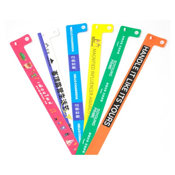 Disposable Neon Plastic Wristband 100 Pack Item No#11331 - Image 6