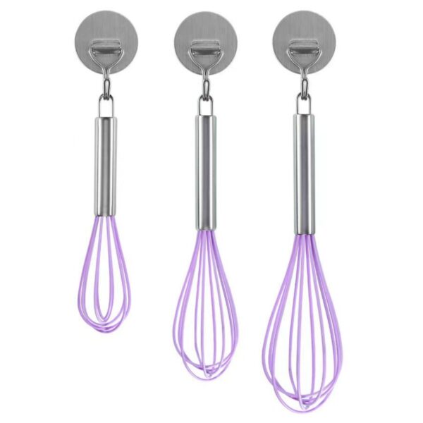 Silicone Whisk With Stainless Steel Handle Item No#11341 - Image 4
