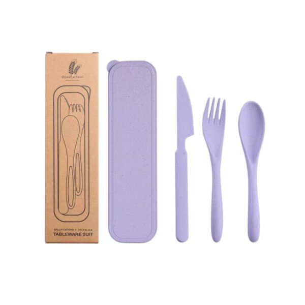 Reusable Travel Utensils Set With Case Item No#11344 - Image 2
