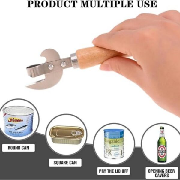 Wooden Handle Can Opener Item No#11355 - Image 4