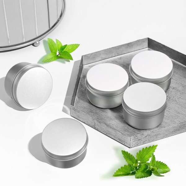 4 Ounce Aluminum Tin Item No#11360 - Image 4