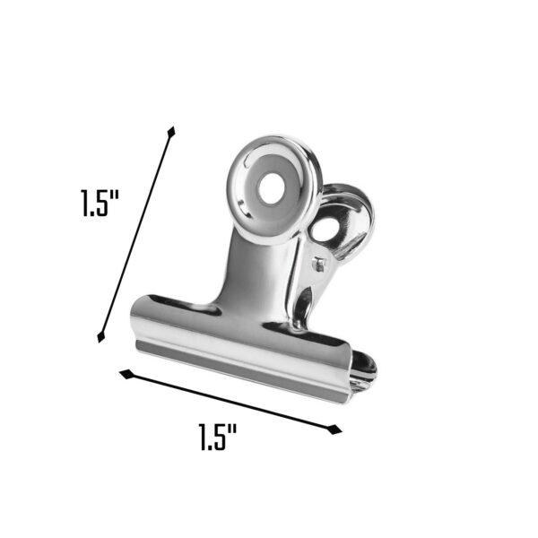 1.5 Inch Stainless Steel Chip Clip Item No#10778 - Image 3