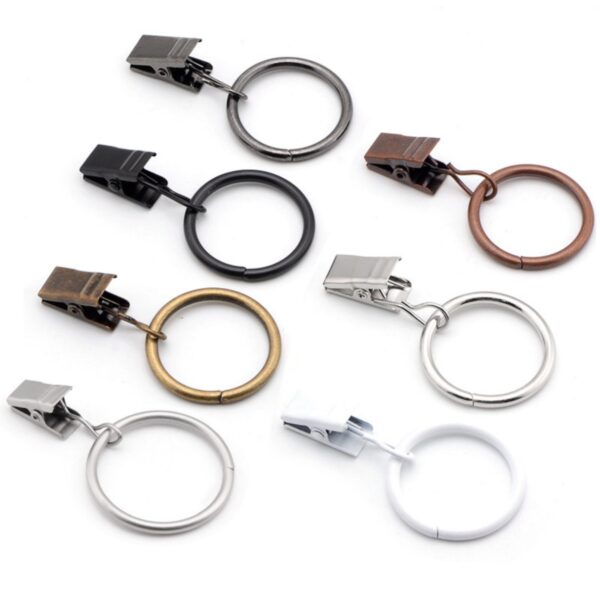1.6 Inch Curtain Clip Ring Hooks Item No#10796 - Image 5