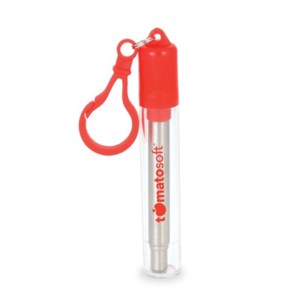 Collapsible Stainless Steel Straw Kit Item No#10819