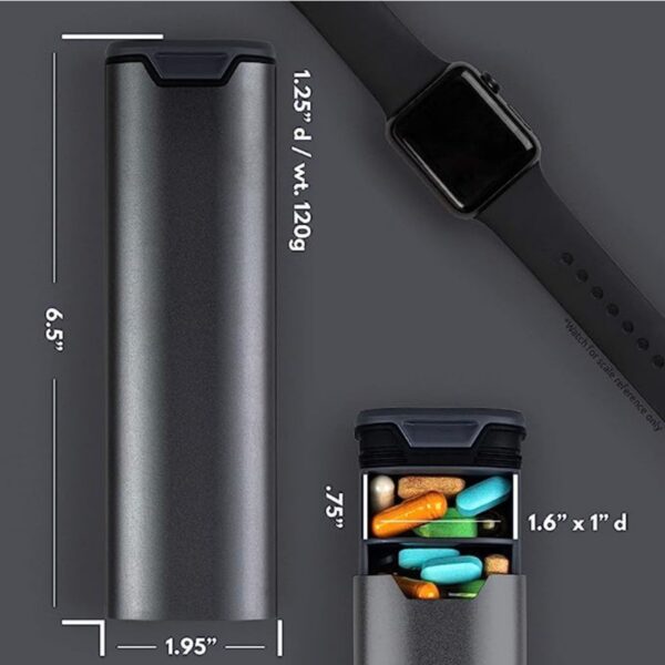 7 Day Weekly Pill Organizer Item No#10820 - Image 3
