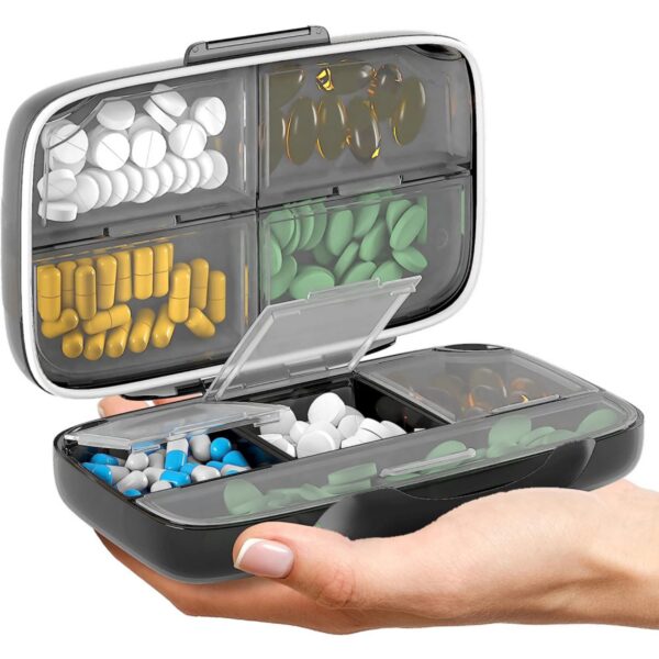 Compact Travel Medicine Box Item No#10821 - Image 4