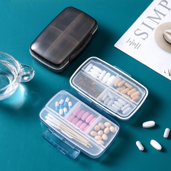 Compact Travel Medicine Box Item No#10821 - Image 5