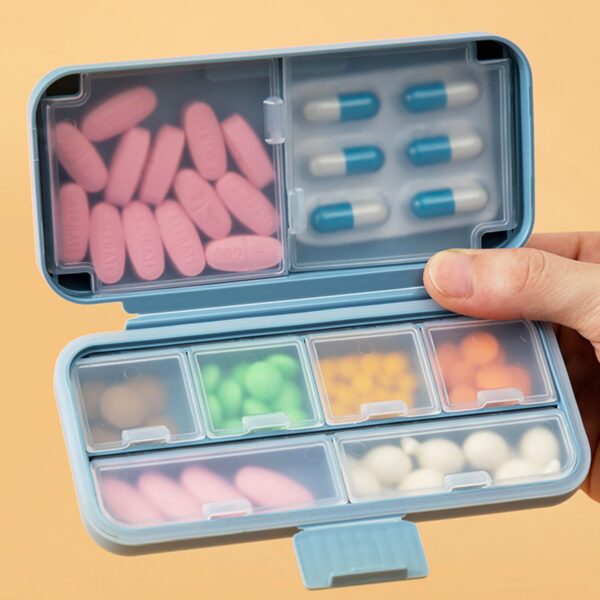 8 Grid Travel Daily Pill Holder Item No#10835 - Image 4