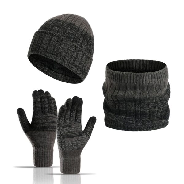 Winter Beanie Hat Glove Neck Gaiter Set Item No#10862 - Image 2