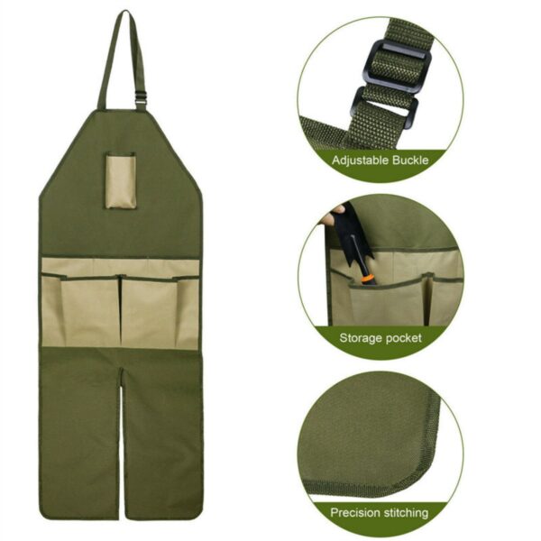 Gardening Apron With Multiple Pockets Item No#10865 - Image 4