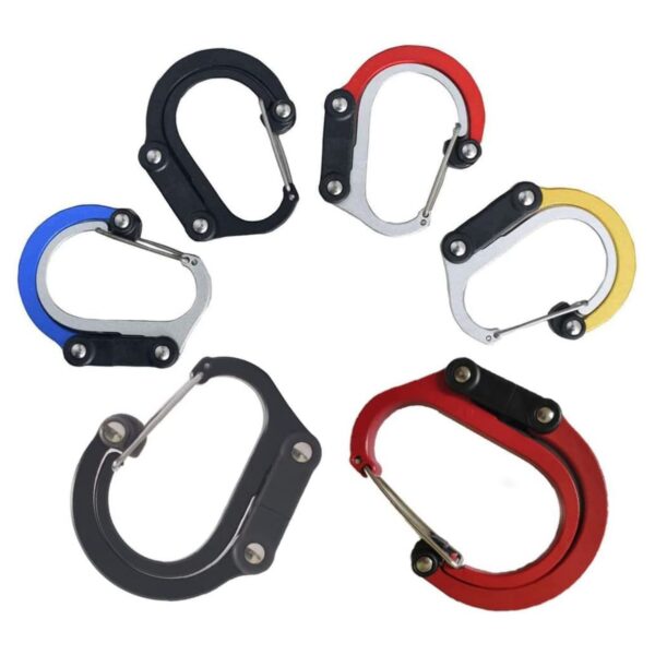 Matel Carabiner Clips Item No#10868 - Image 2