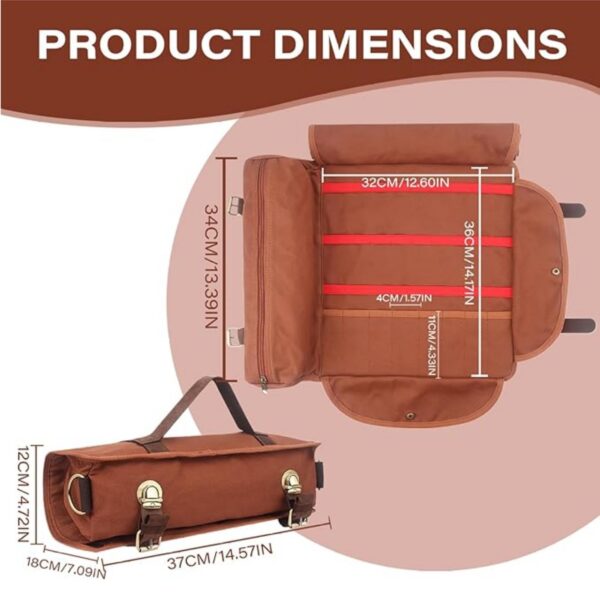 Bartender Kit Bag With Metal Clasp Item No#10876 - Image 3