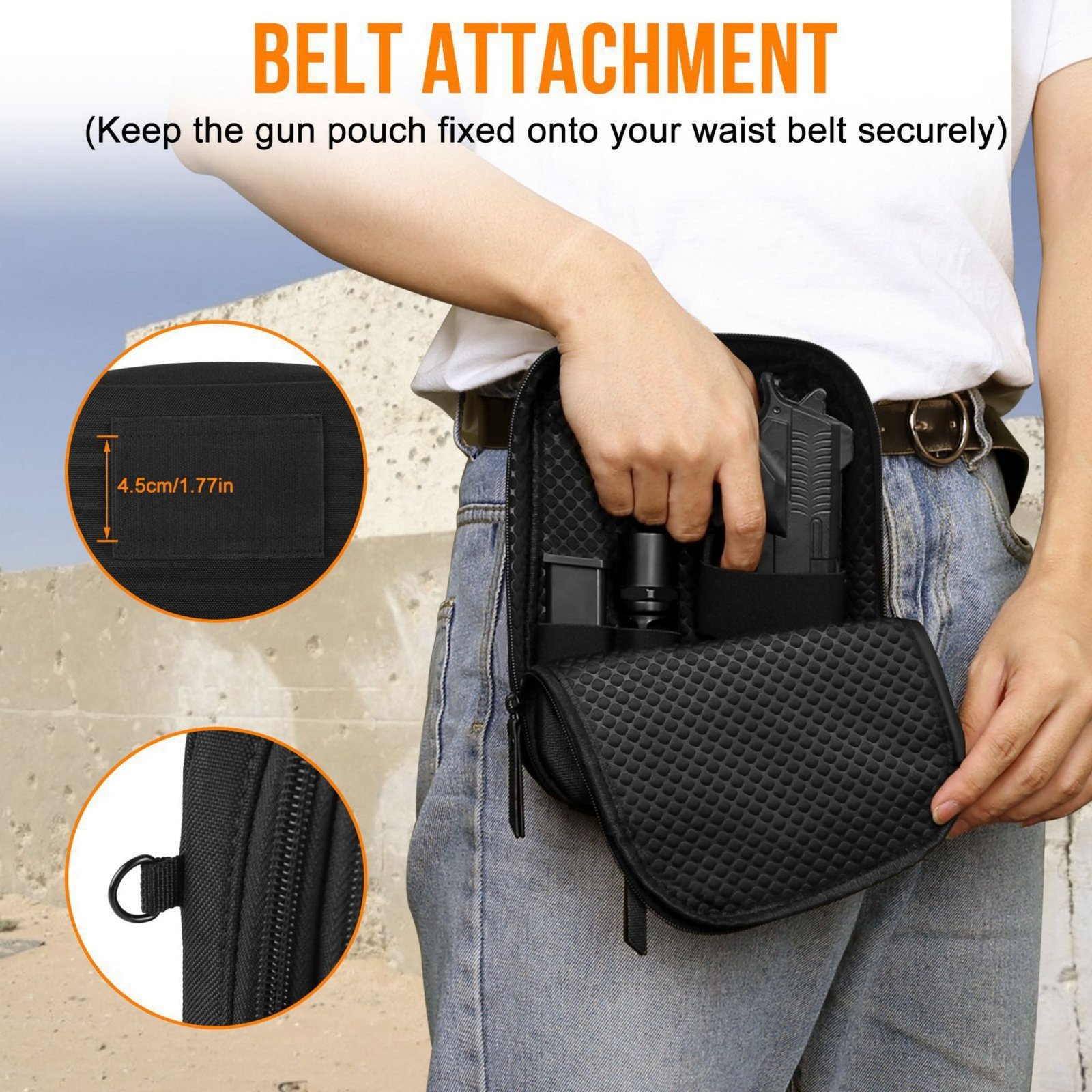 Soft Pistol Fanny Pack Item No#10888 - Image 7