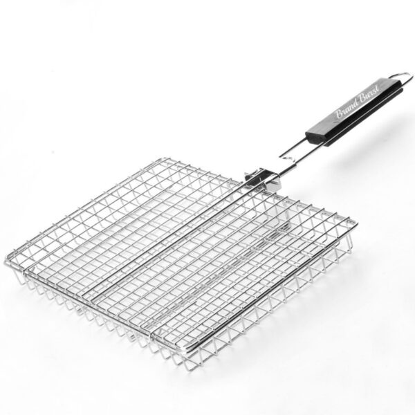 18.3"*12.6"*1.6" Stainless Steel Grill Basket Item No#10896