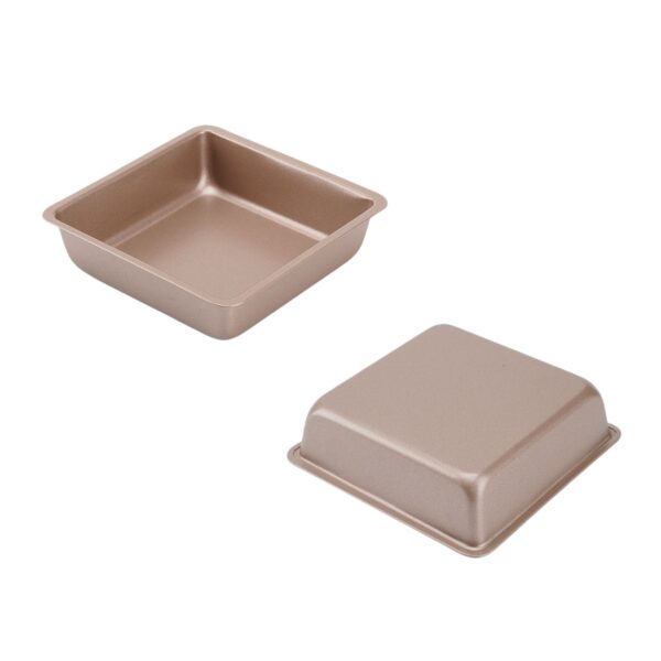 4 Inches Non-Stick Square Cake Pans Item No#10902 - Image 2