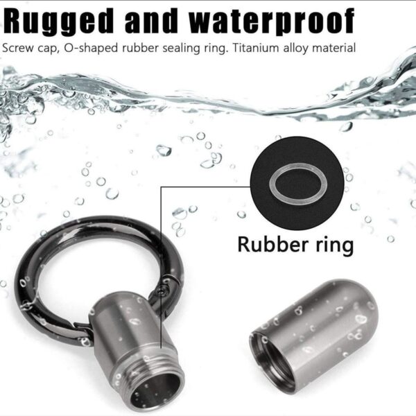 Keychain Pill Holder Item No#10932 - Image 4
