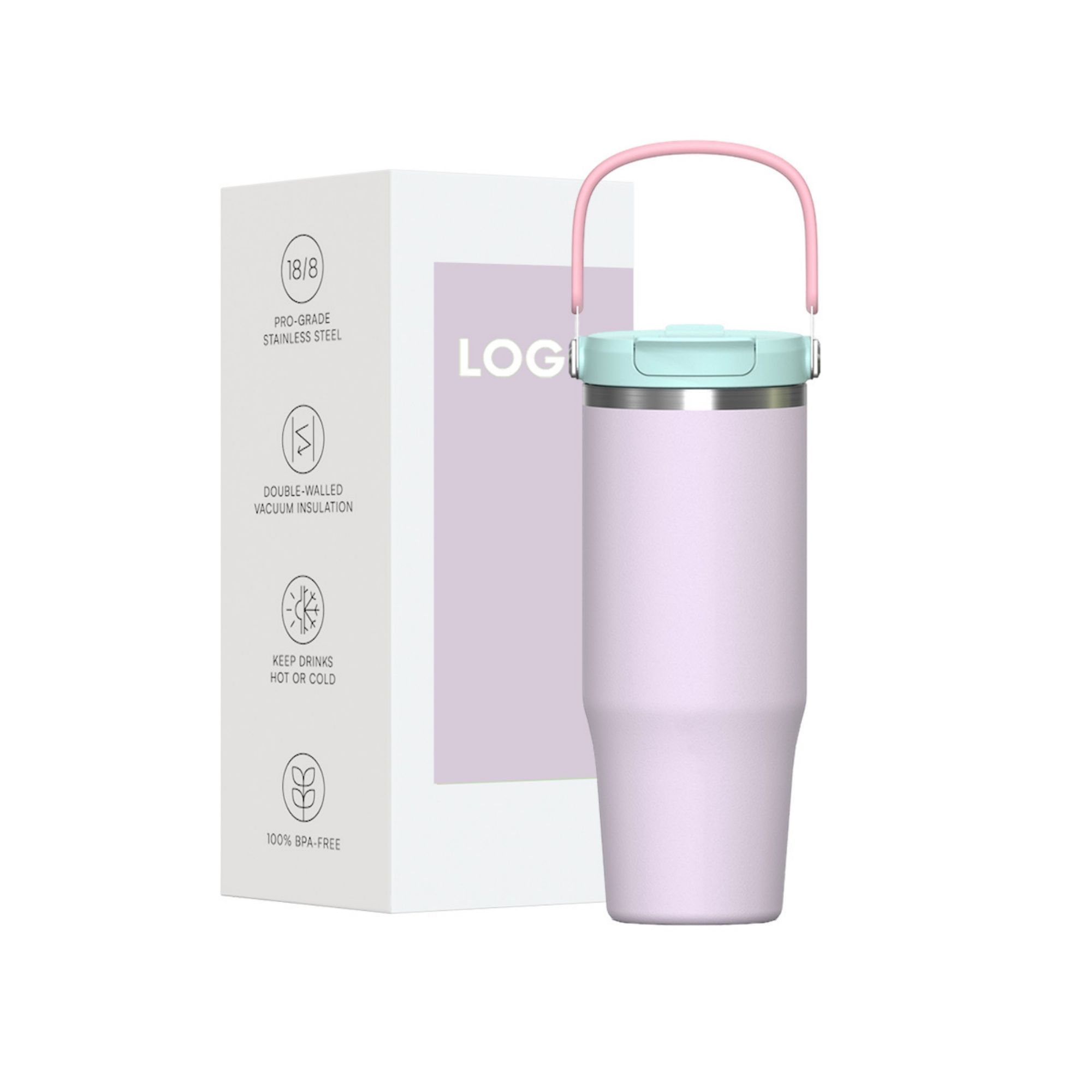 40 Oz Stainless Steel Tumbler Item No#10946 - Image 5