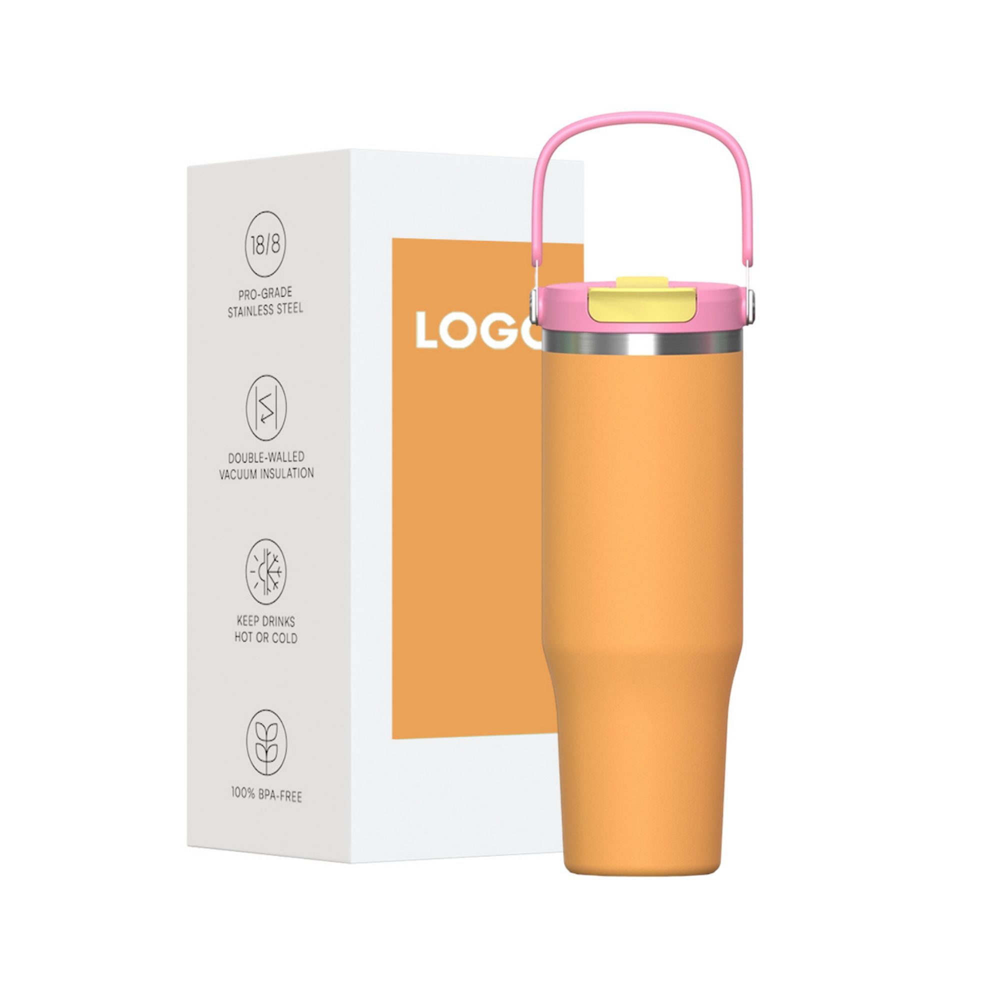 40 Oz Stainless Steel Tumbler Item No#10946 - Image 6