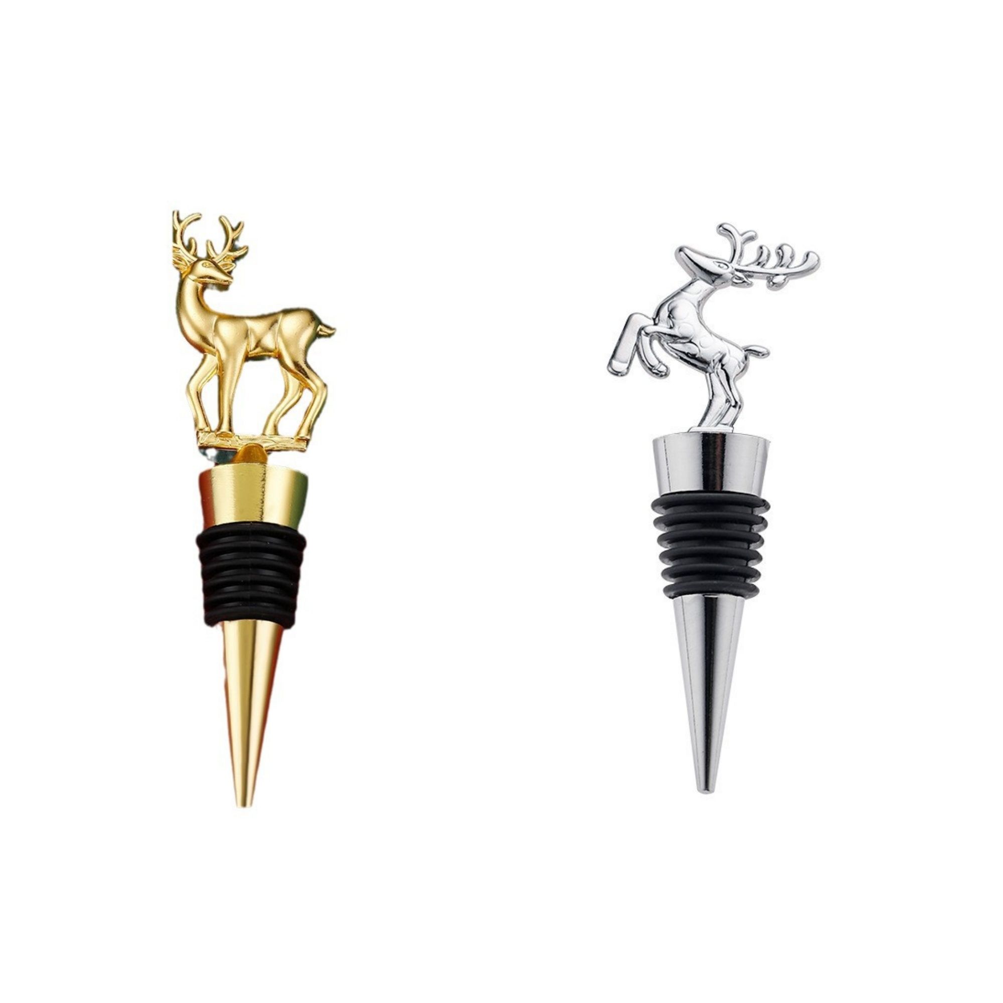 Deer Wine Bottle Stoppers Item No#10953 - Image 2