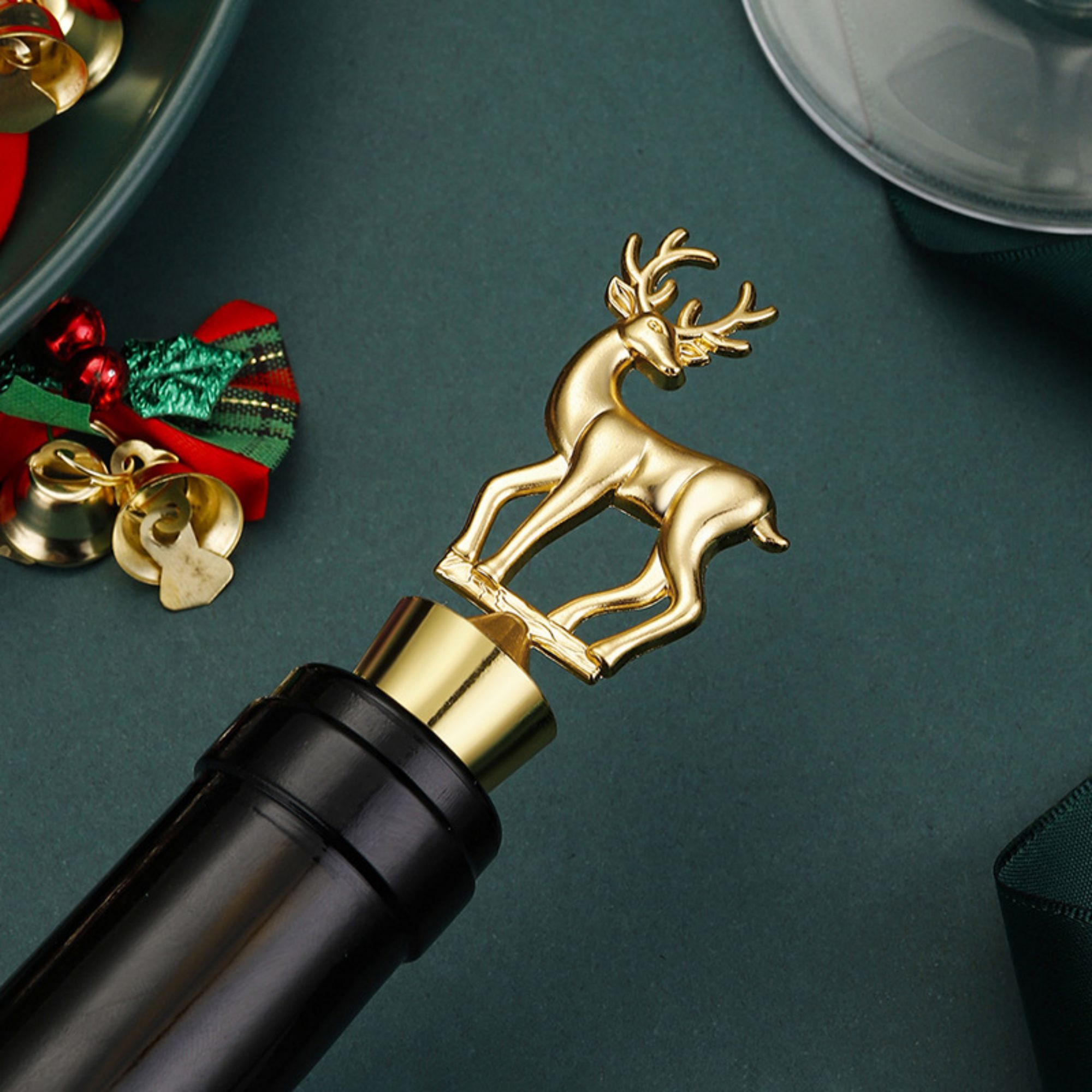 Deer Wine Bottle Stoppers Item No#10953 - Image 5