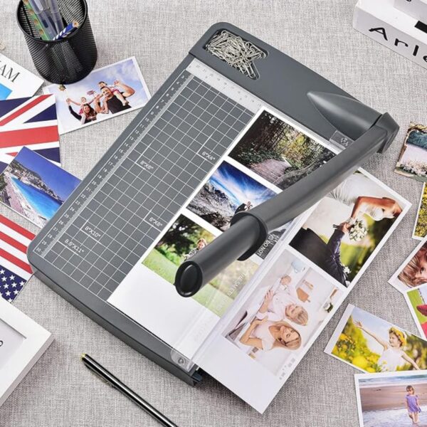 12 Inch Cut Length Heavy Duty Guillotine Paper Cutter Item No#10966 - Image 5