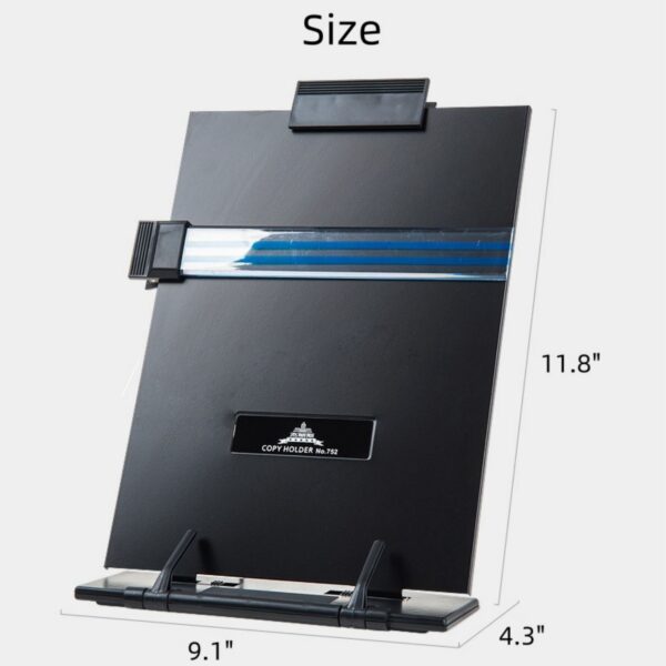 Desktop Document Holder With Adjustable Clip And Line Guide Item No#10972 - Image 3