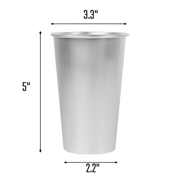 16 Oz Aluminum Color Changing Cups Item No#10981 - Image 3