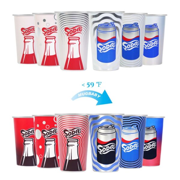 16 Oz Aluminum Color Changing Cups Item No#10981 - Image 4