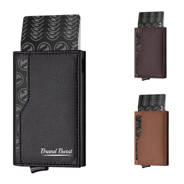Rfid Protection Up To 12 Cards Card Case Item No#10992