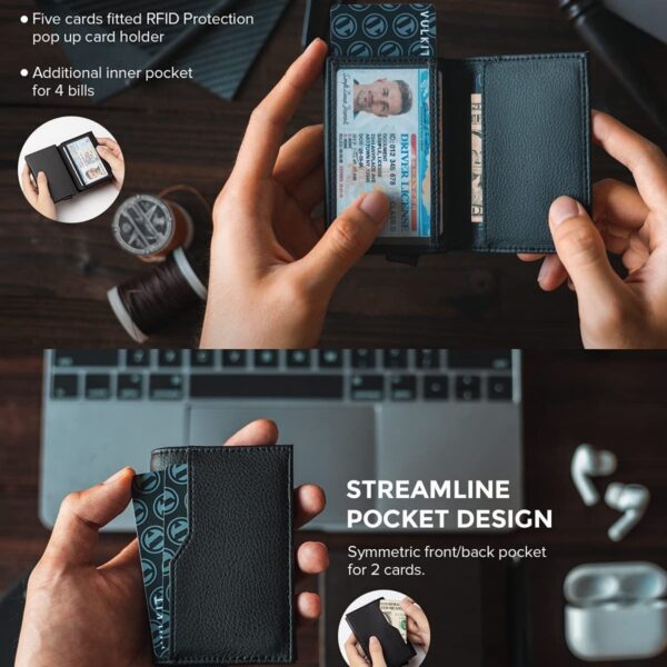 Rfid Protection Up To 12 Cards Card Case Item No#10992 - Image 4