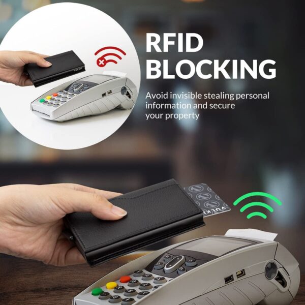 Rfid Protection Up To 12 Cards Card Case Item No#10992 - Image 6