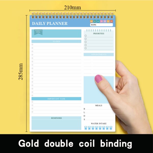 Undated Daily Planner A4 Item No#11381 - Image 3