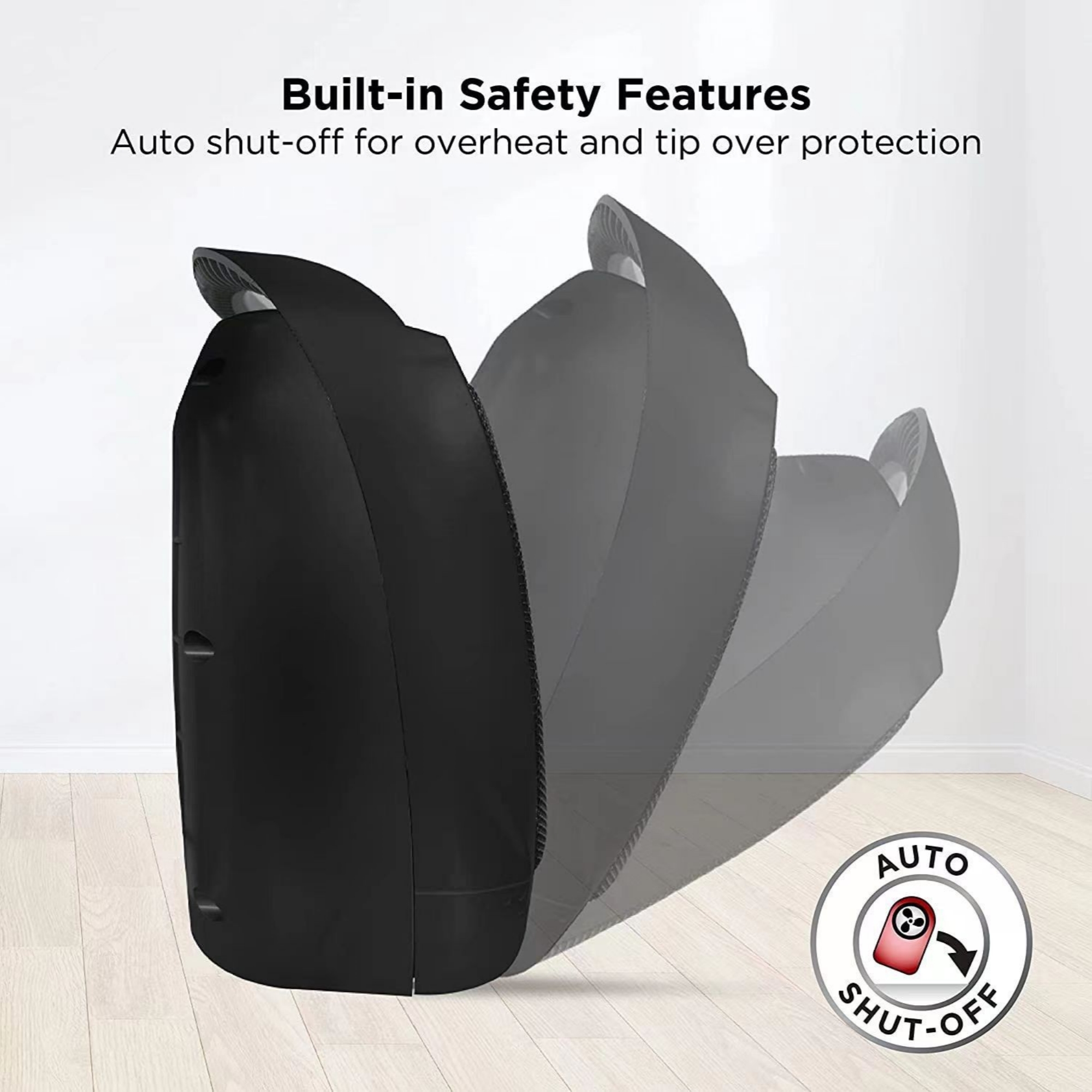 Portable Electric Heater Fan Item No#11384 - Image 5